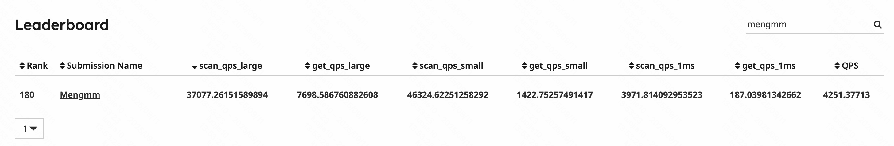 Gradescope Leaderboard 结果